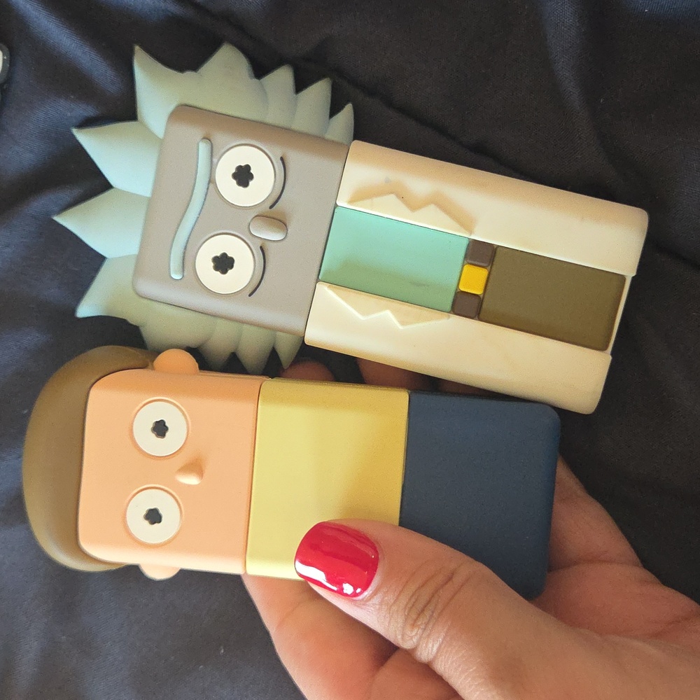 Cartoon Character USB Charger RICK AND MORTY